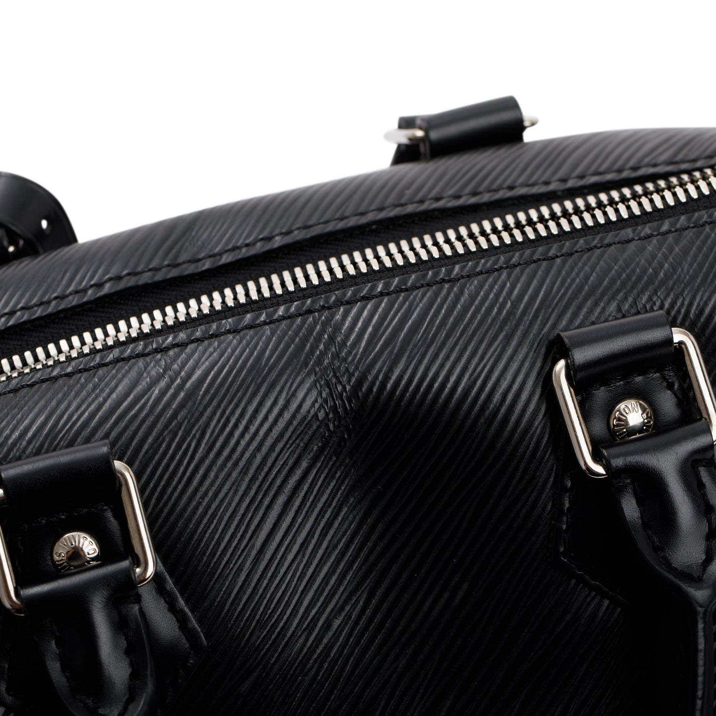 Louis Vuitton Black Epi Leather Speedy Bandouliere 25