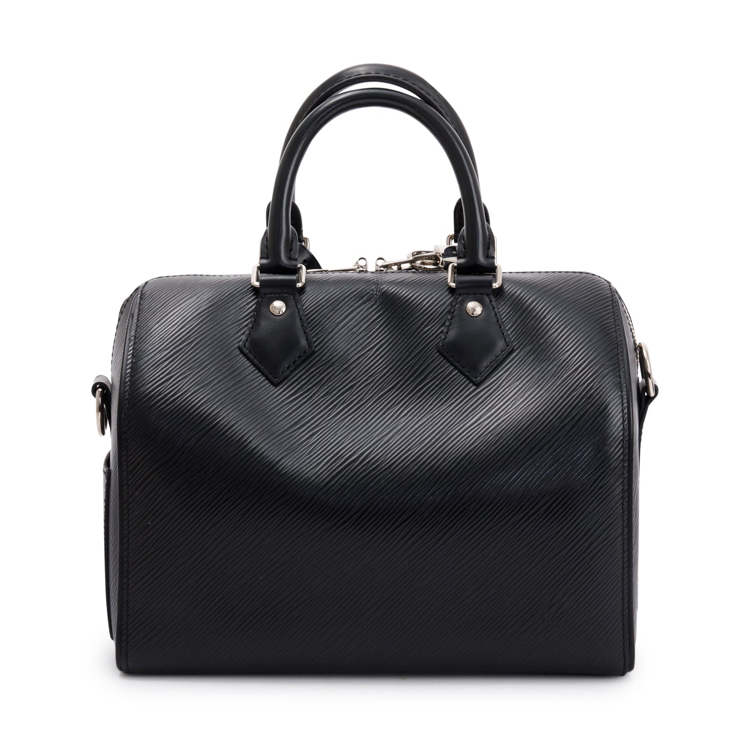 Louis Vuitton Black Epi Leather Speedy Bandouliere 25