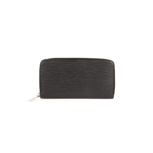 Louis Vuitton Black Epi Zippy Wallet