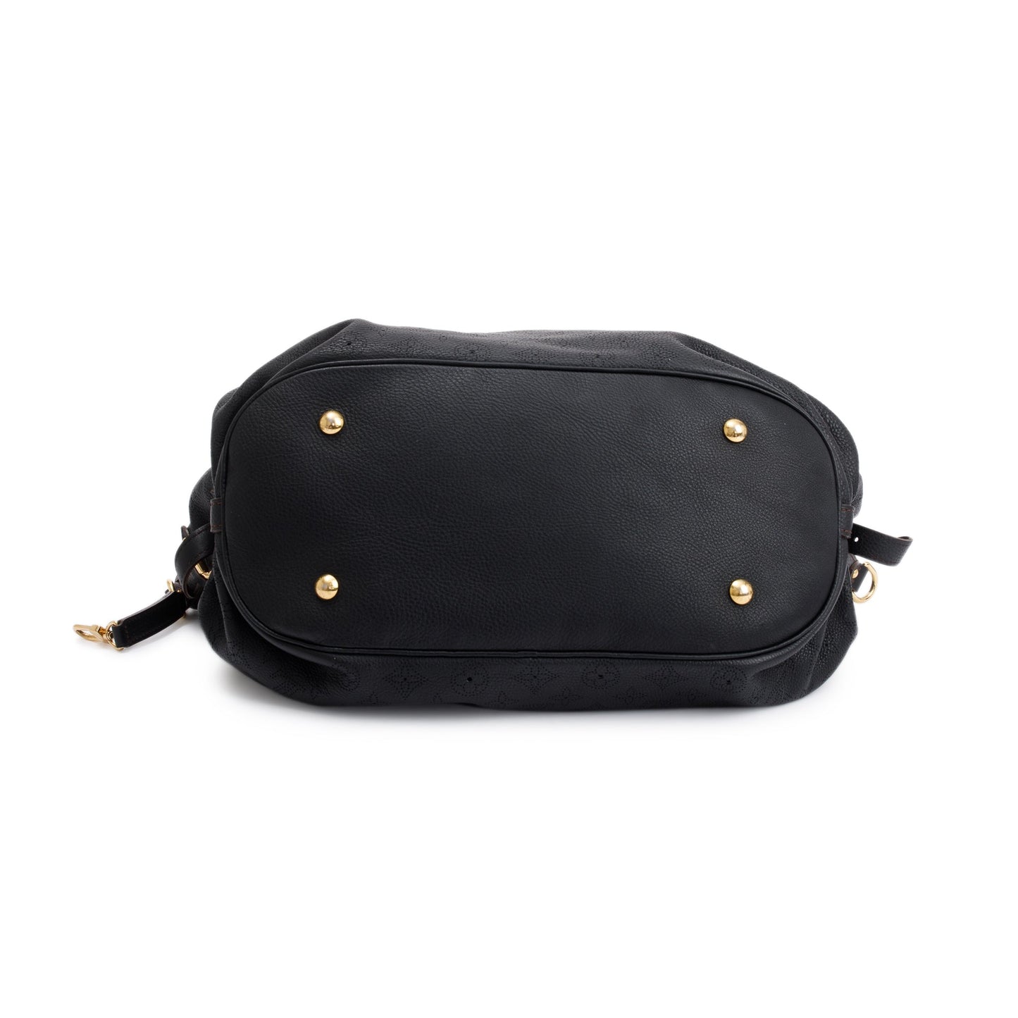 Louis Vuitton Black Mahina Leather XL Hobo