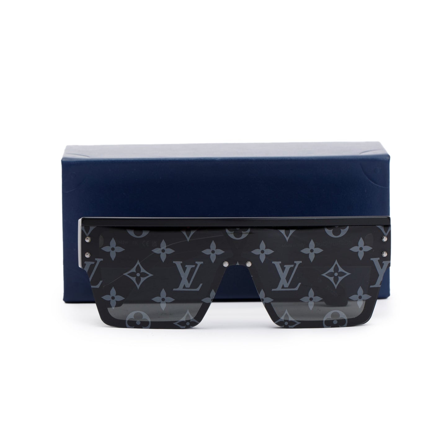 Louis Vuitton Black Metal LV Waimea Sunglasses