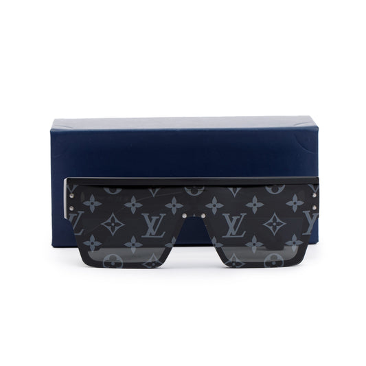 Louis Vuitton Black Metal LV Waimea Sunglasses