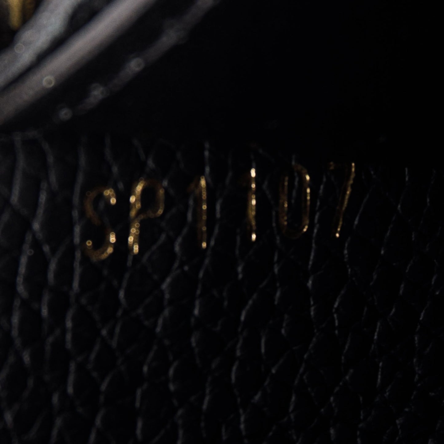 Louis Vuitton Black Monogram Empreinte Clemence Wallet