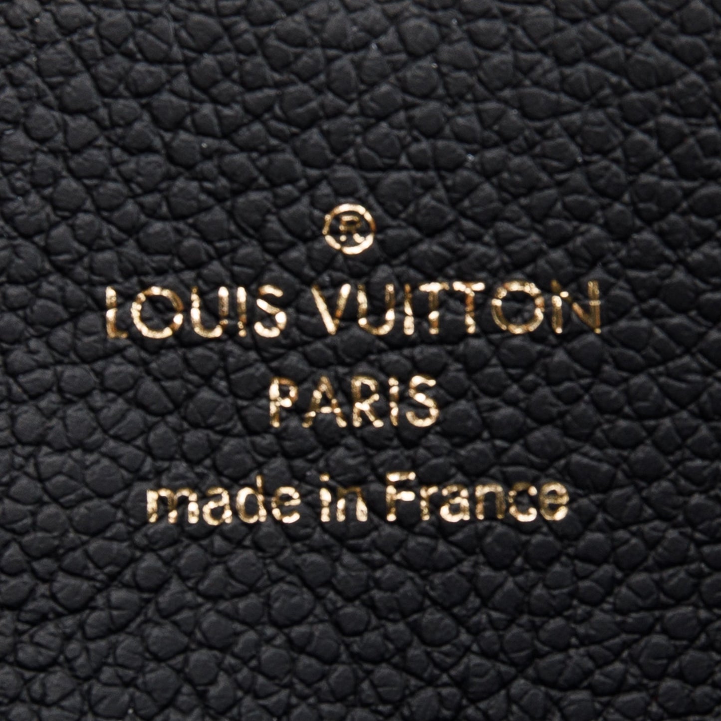 Louis Vuitton Black Monogram Empreinte Clemence Wallet