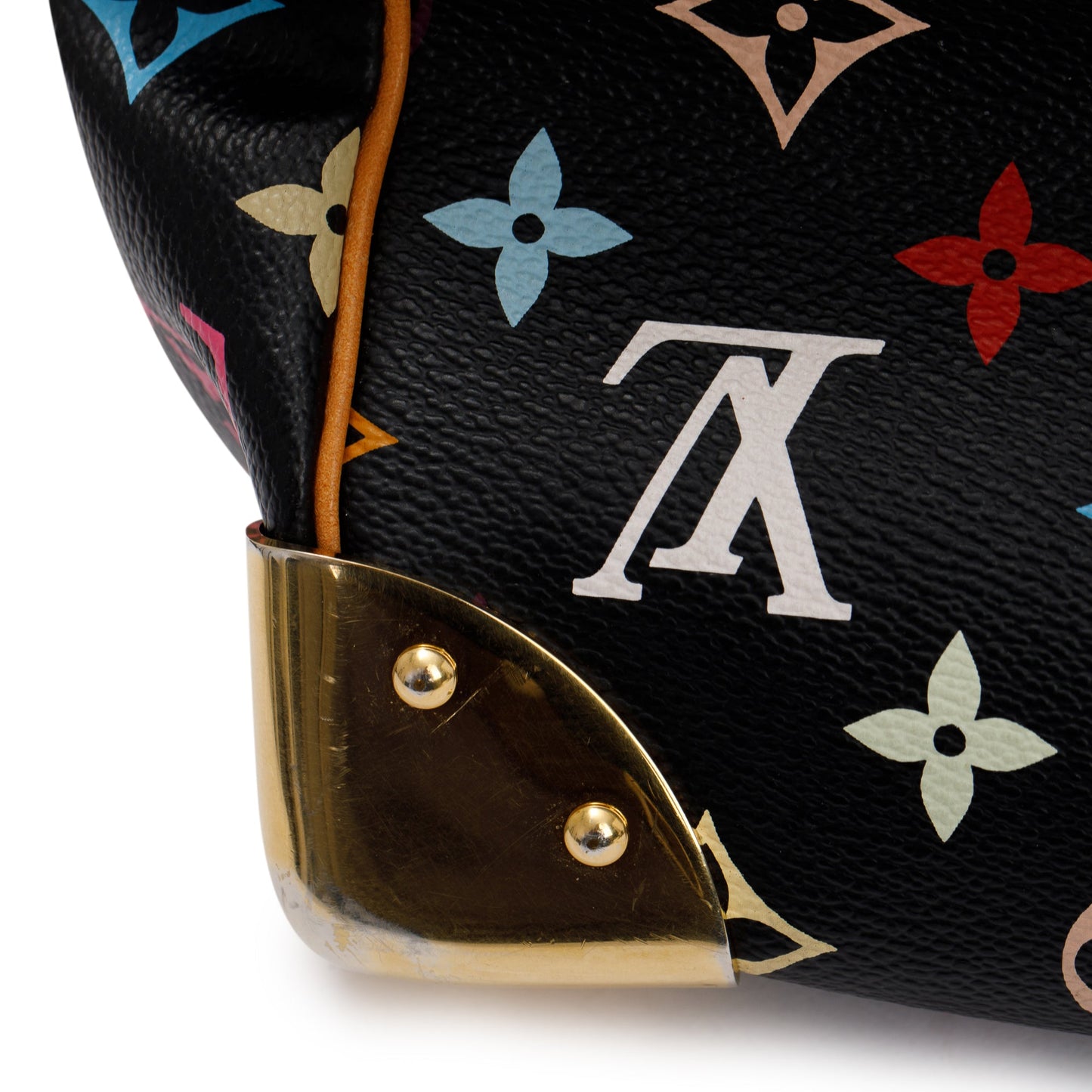 Louis Vuitton Black Multicolore Speedy 30