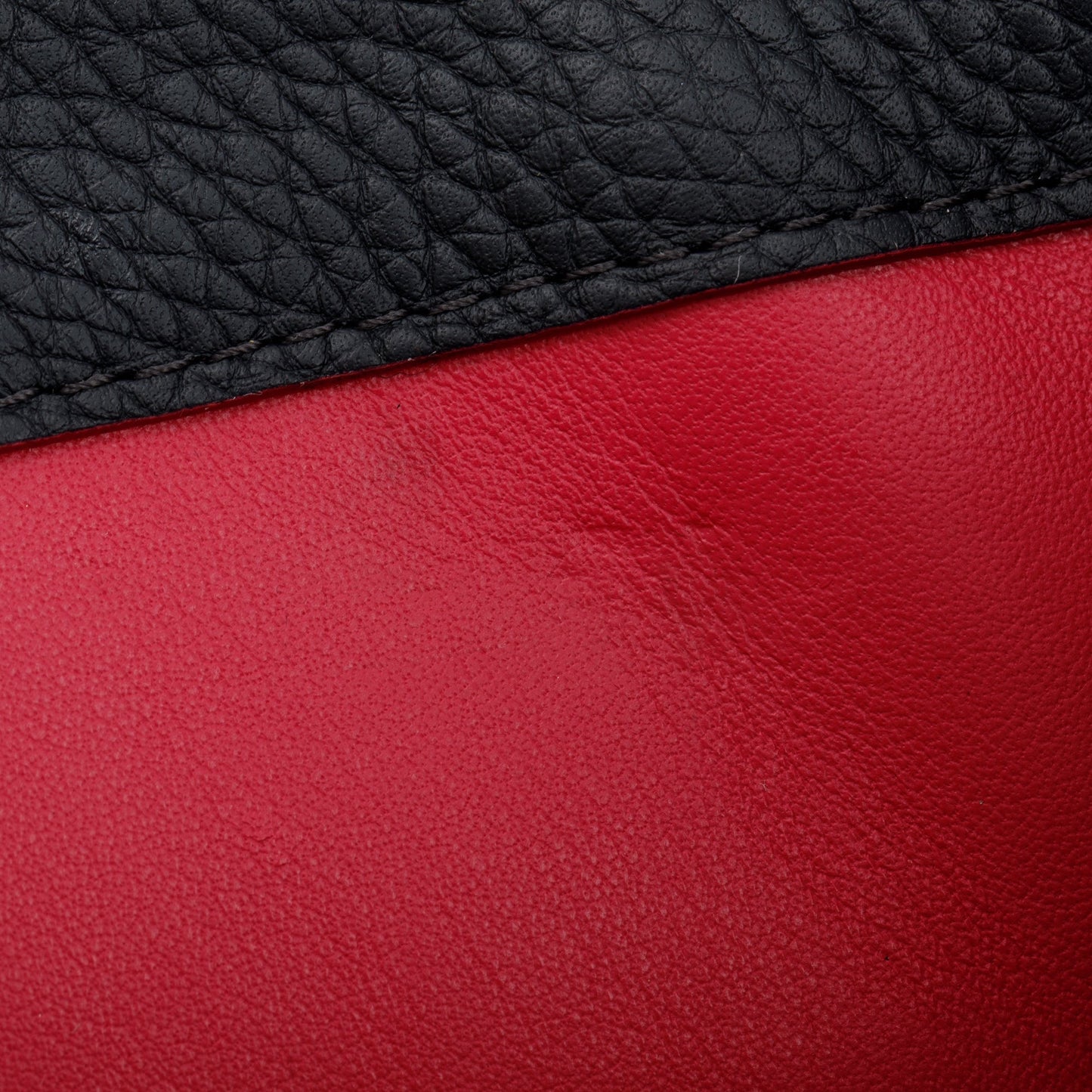 Louis Vuitton Black Taurillon Capucine GM