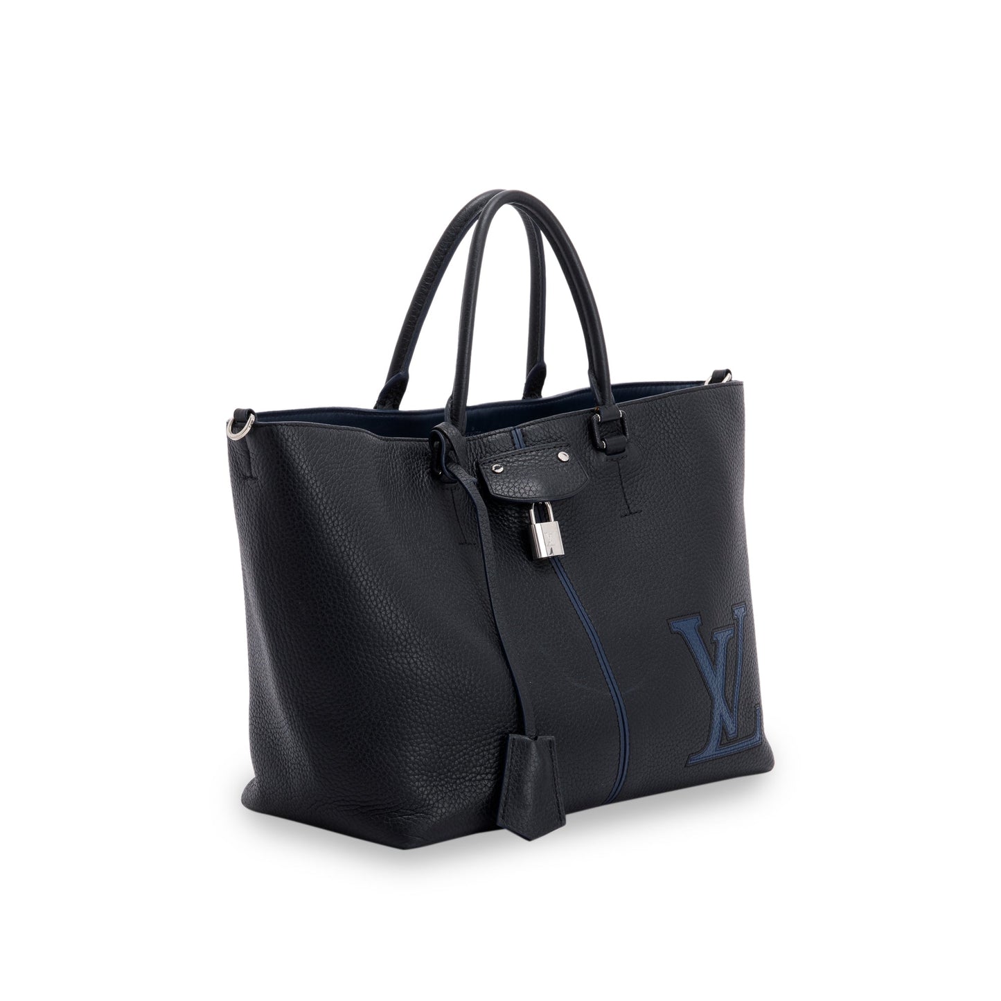 Louis Vuitton Black Taurillon Leather Pernelle Tote