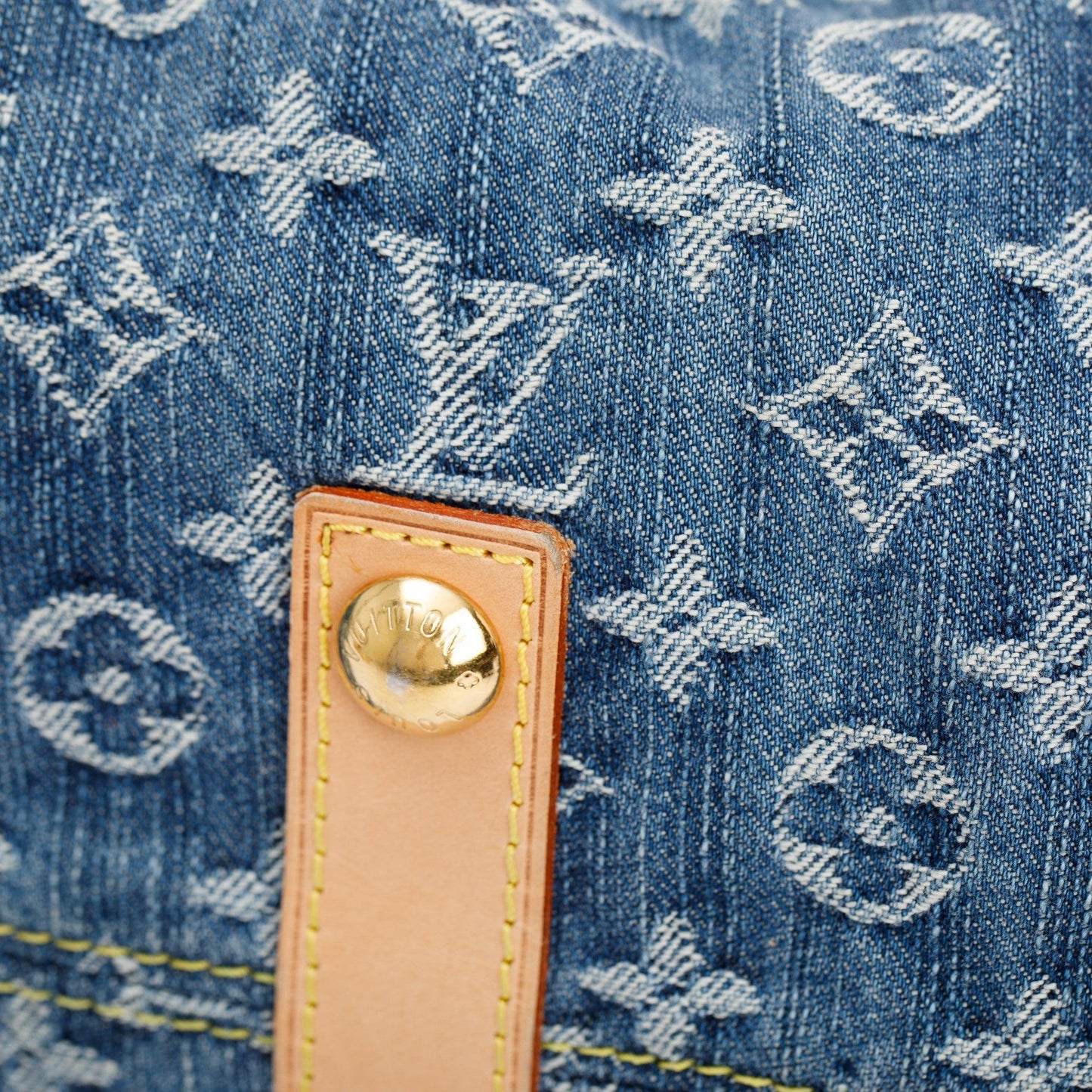 Louis Vuitton Blue Monogram Denim Neo Cabby MM