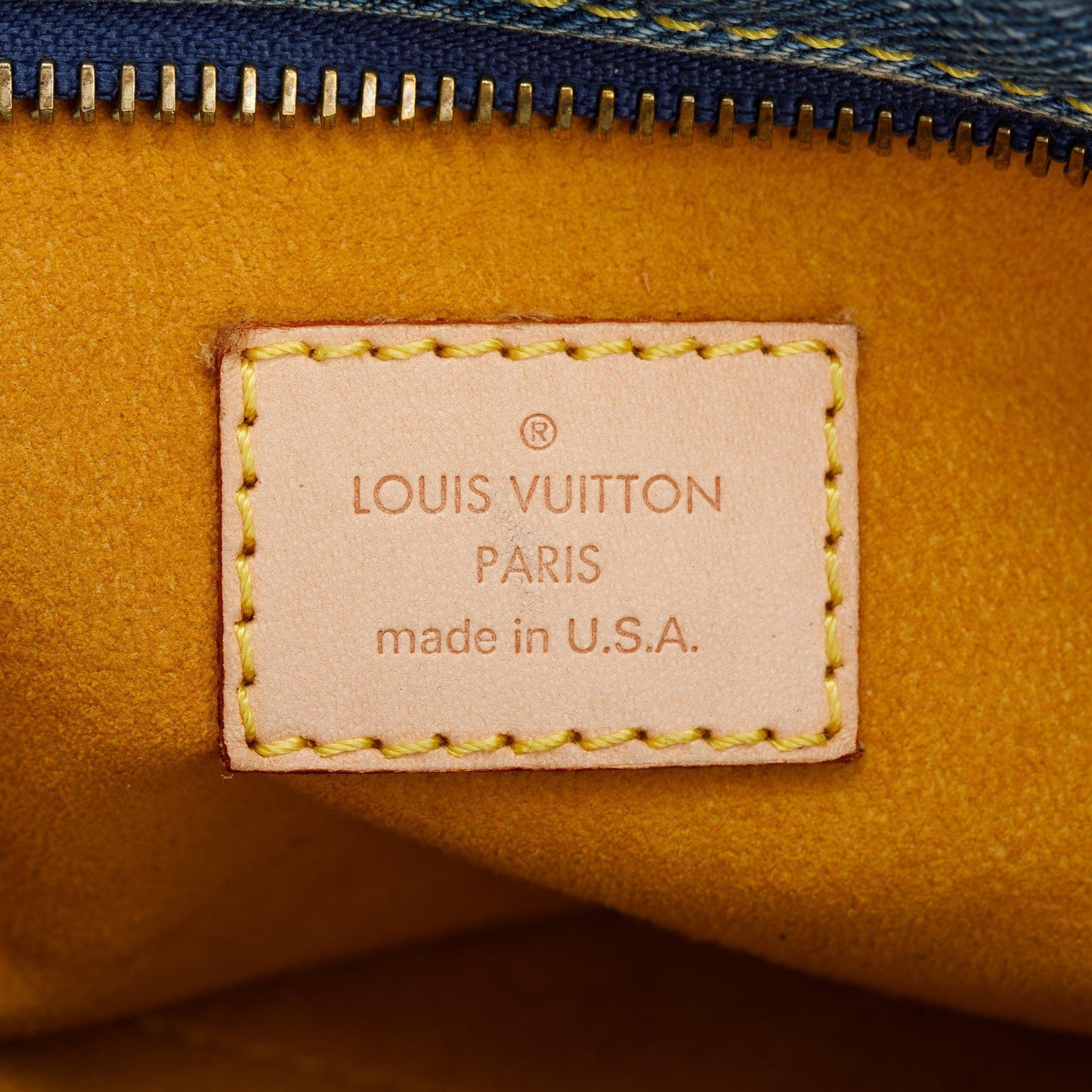 Louis Vuitton Blue Monogram Denim Neo Cabby MM