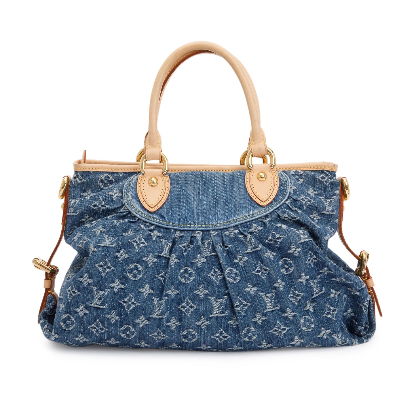 Louis Vuitton Blue Monogram Denim Neo Cabby MM