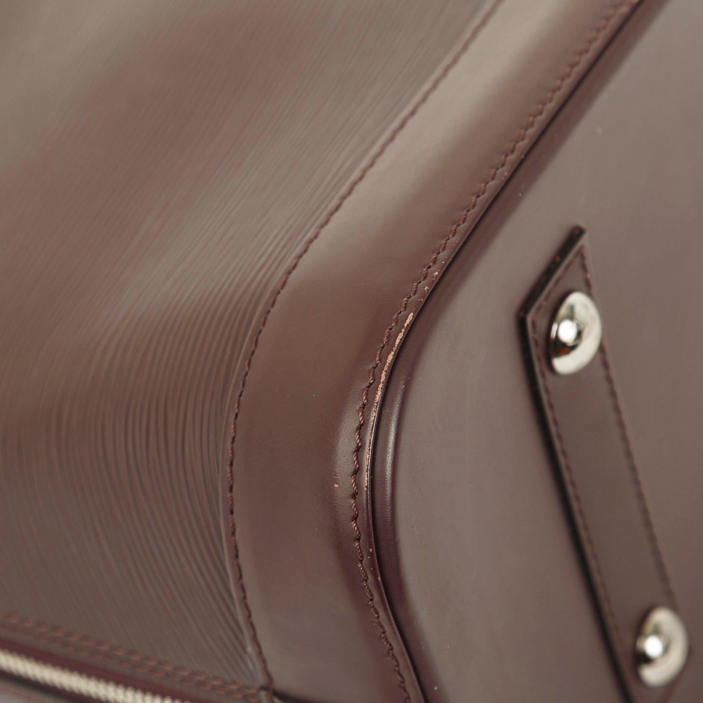 Louis Vuitton Brown Epi Alma GM
