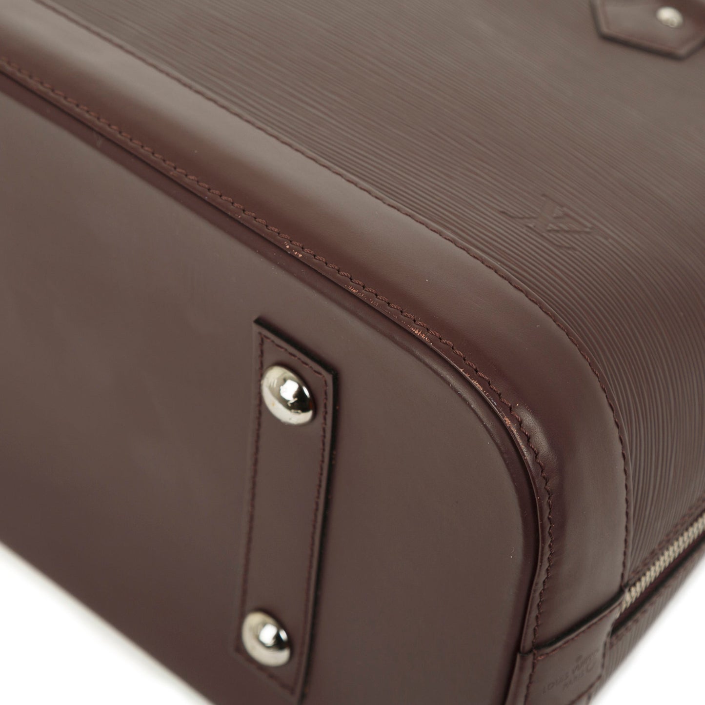 Louis Vuitton Brown Epi Alma GM