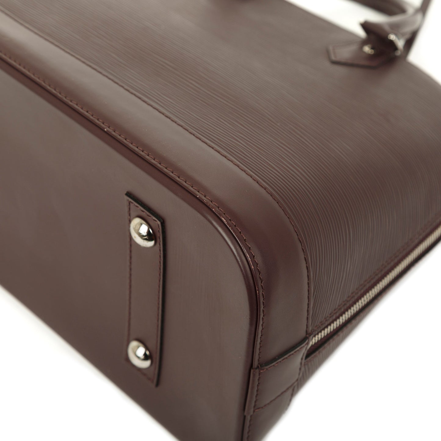 Louis Vuitton Brown Epi Alma GM