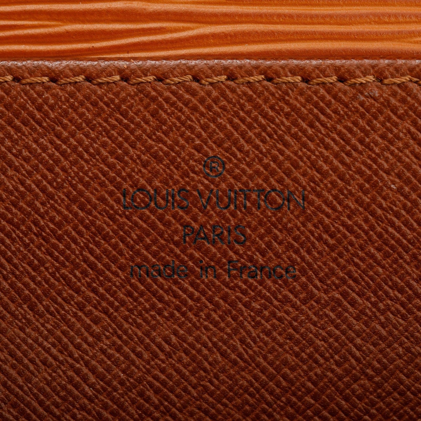 Louis Vuitton Brown Epi Leather Serviette Ambassadeur Briefcase