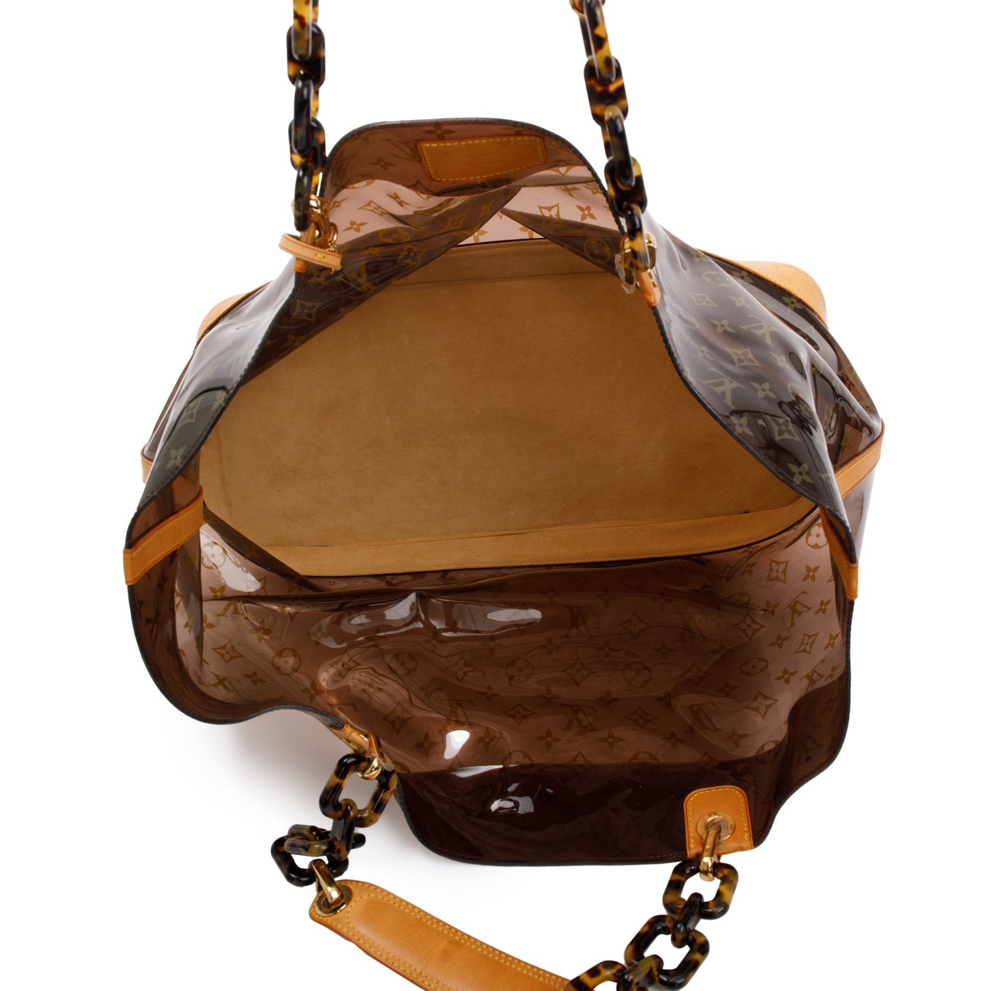 Louis Vuitton Brown Monogram Vinyl Cabas Sac Ambre GM Tote