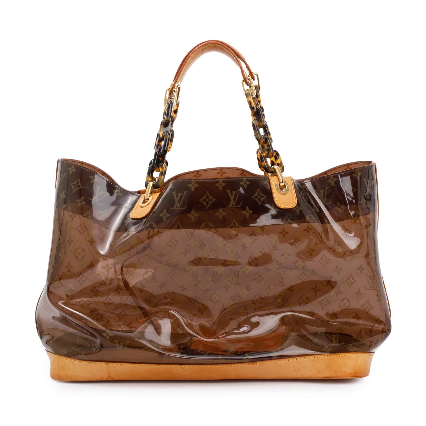 Louis Vuitton Brown Monogram Vinyl Cabas Sac Ambre GM Tote