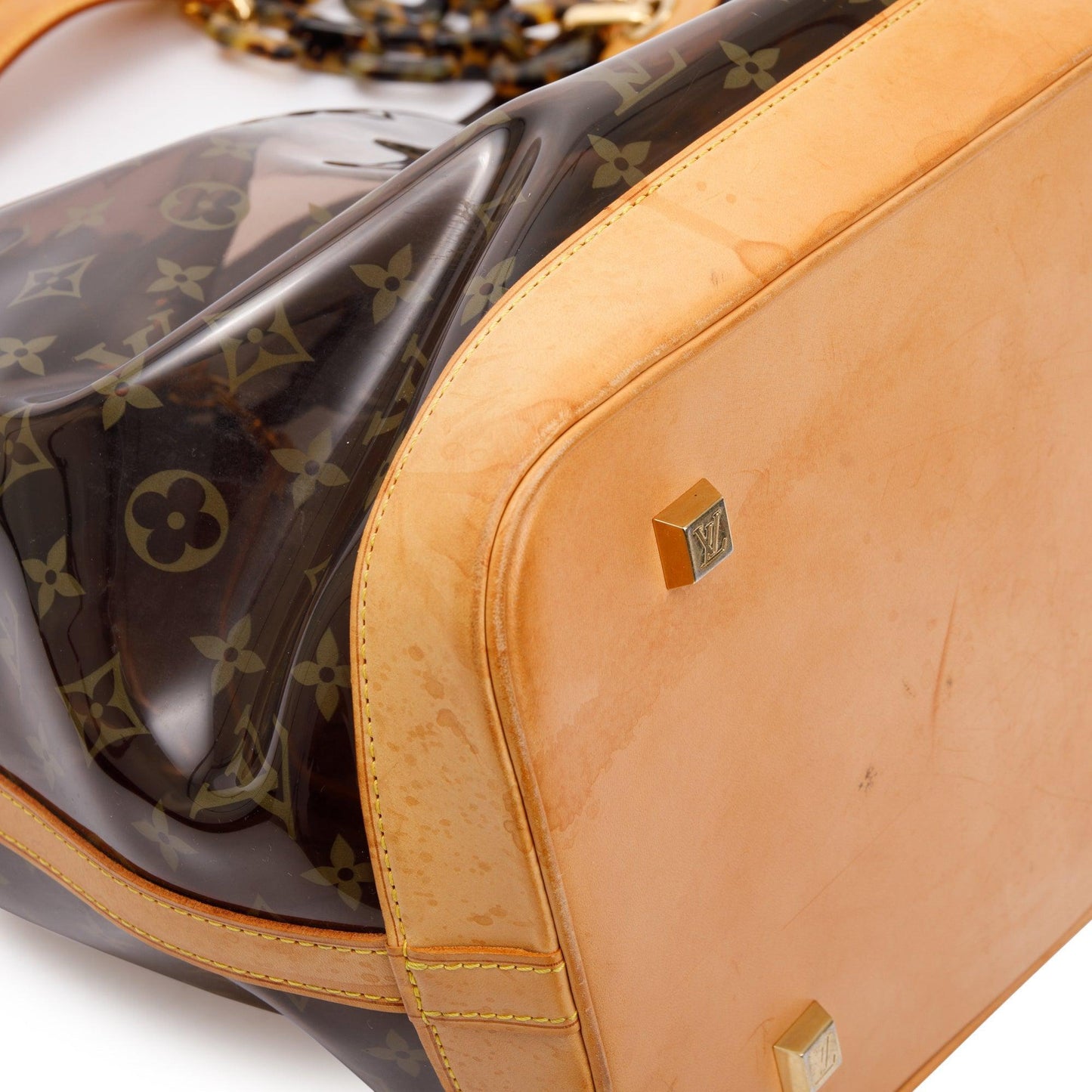 Louis Vuitton Brown Monogram Vinyl Cabas Sac Ambre GM Tote