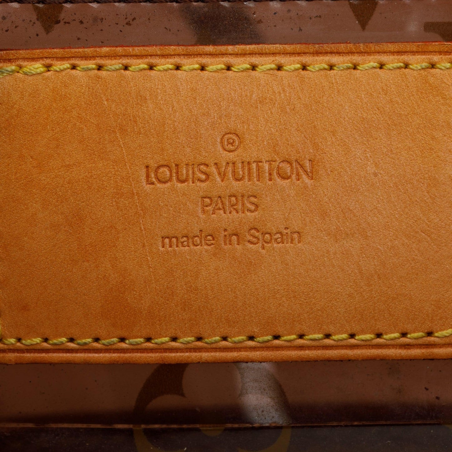 Louis Vuitton Brown Monogram Vinyl Cabas Sac Ambre PM Tote