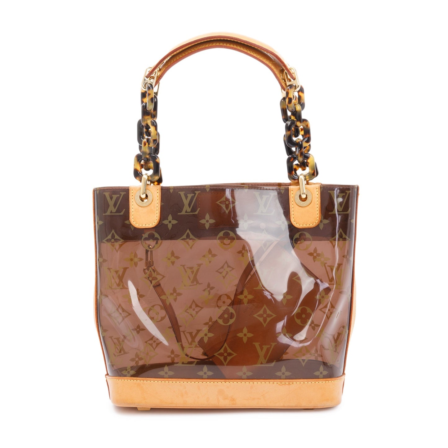 Louis Vuitton Brown Monogram Vinyl Cabas Sac Ambre PM Tote