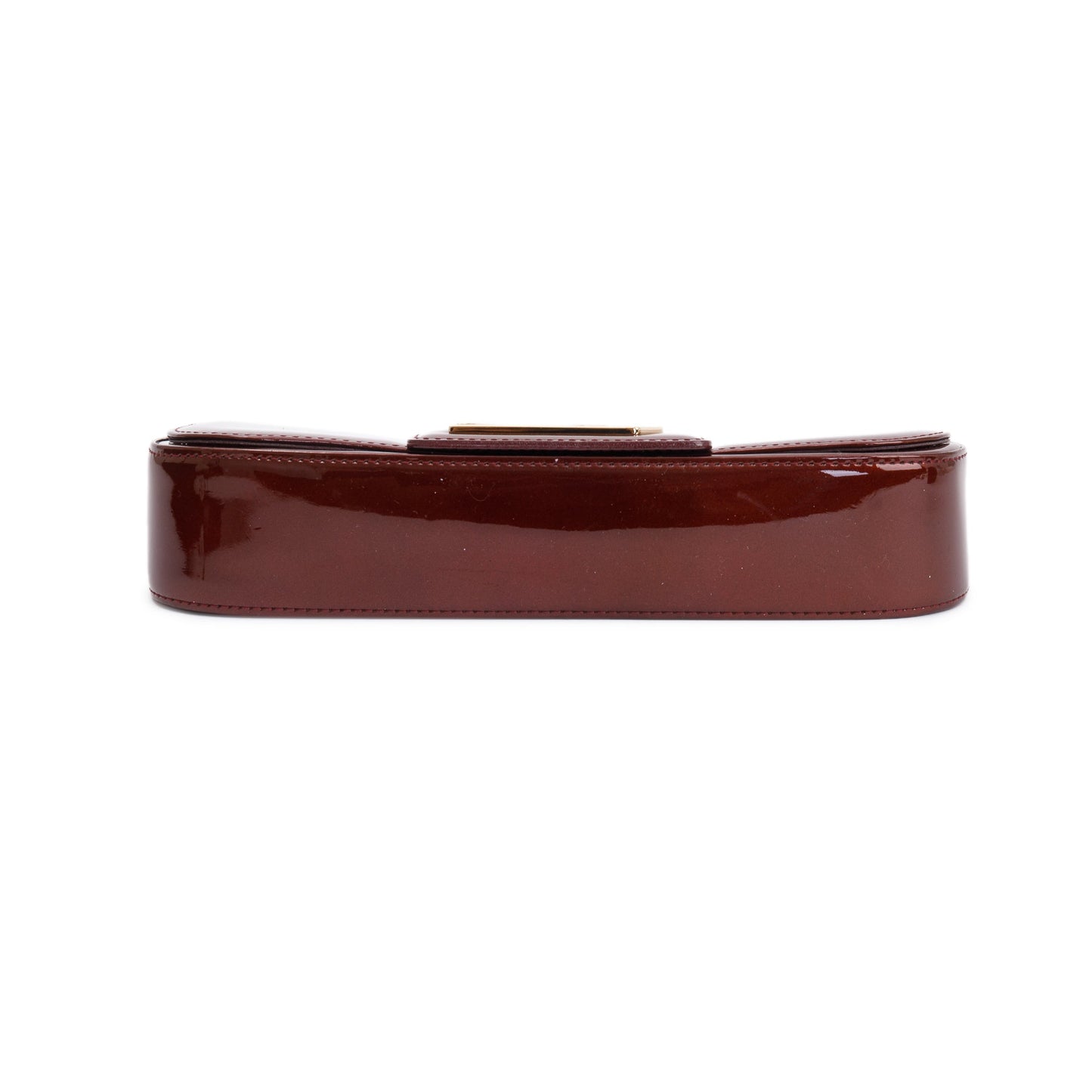 Louis Vuitton Burgundy Vernis Leather Sobe Clutch