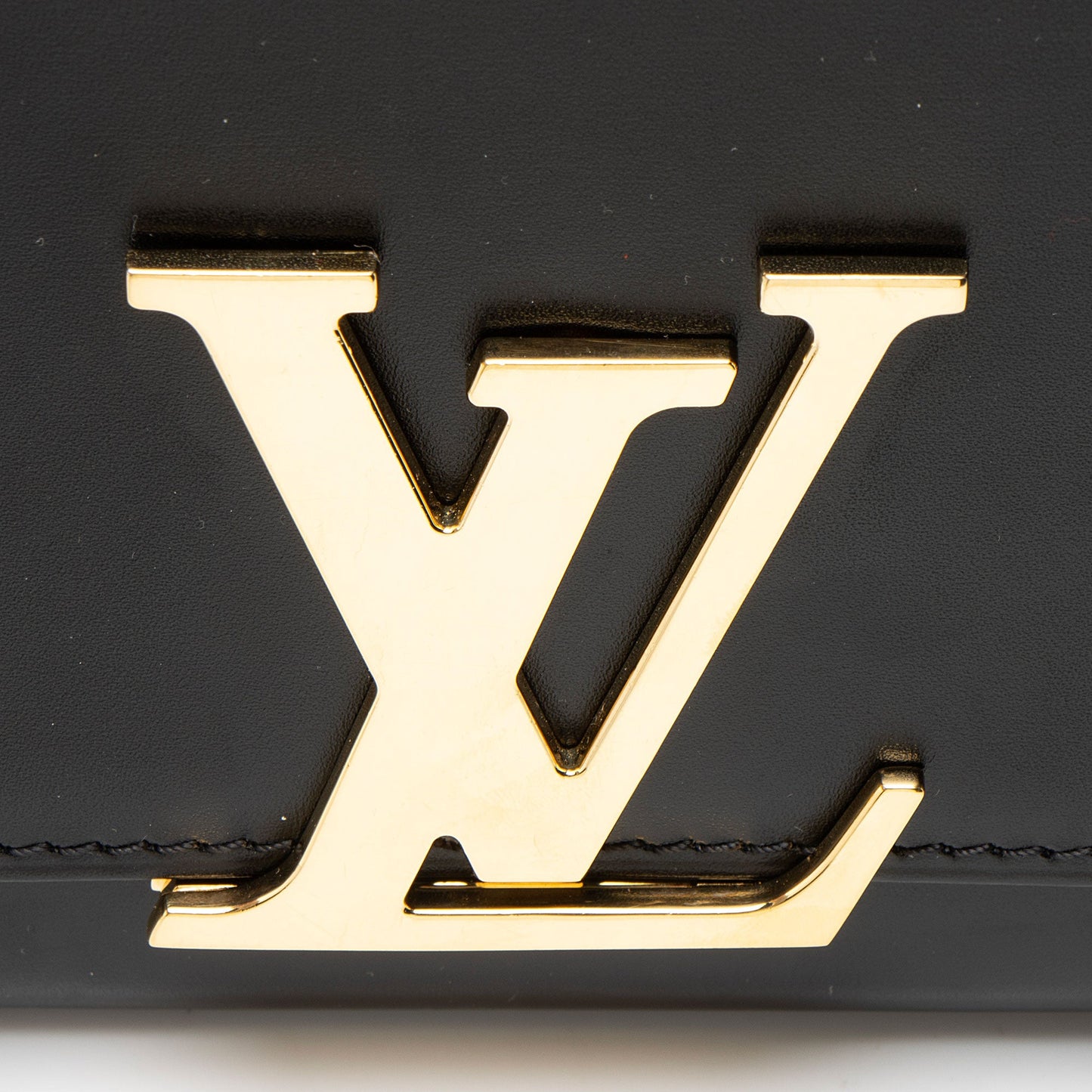 Louis Vuitton Calfskin Chain Louise Shoulder Bag