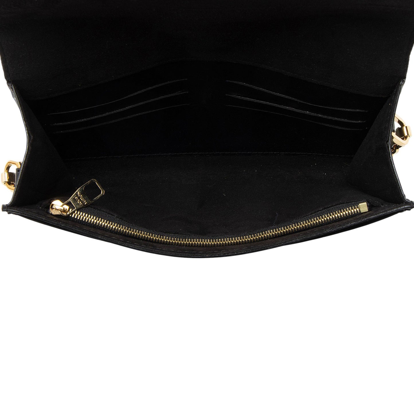 Louis Vuitton Calfskin Chain Louise Shoulder Bag