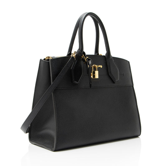 Louis Vuitton Taurillon City Steamer MM Tote