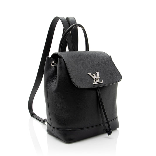 Louis Vuitton Calfskin Lockme Backpack (SHF-NeVC3G)