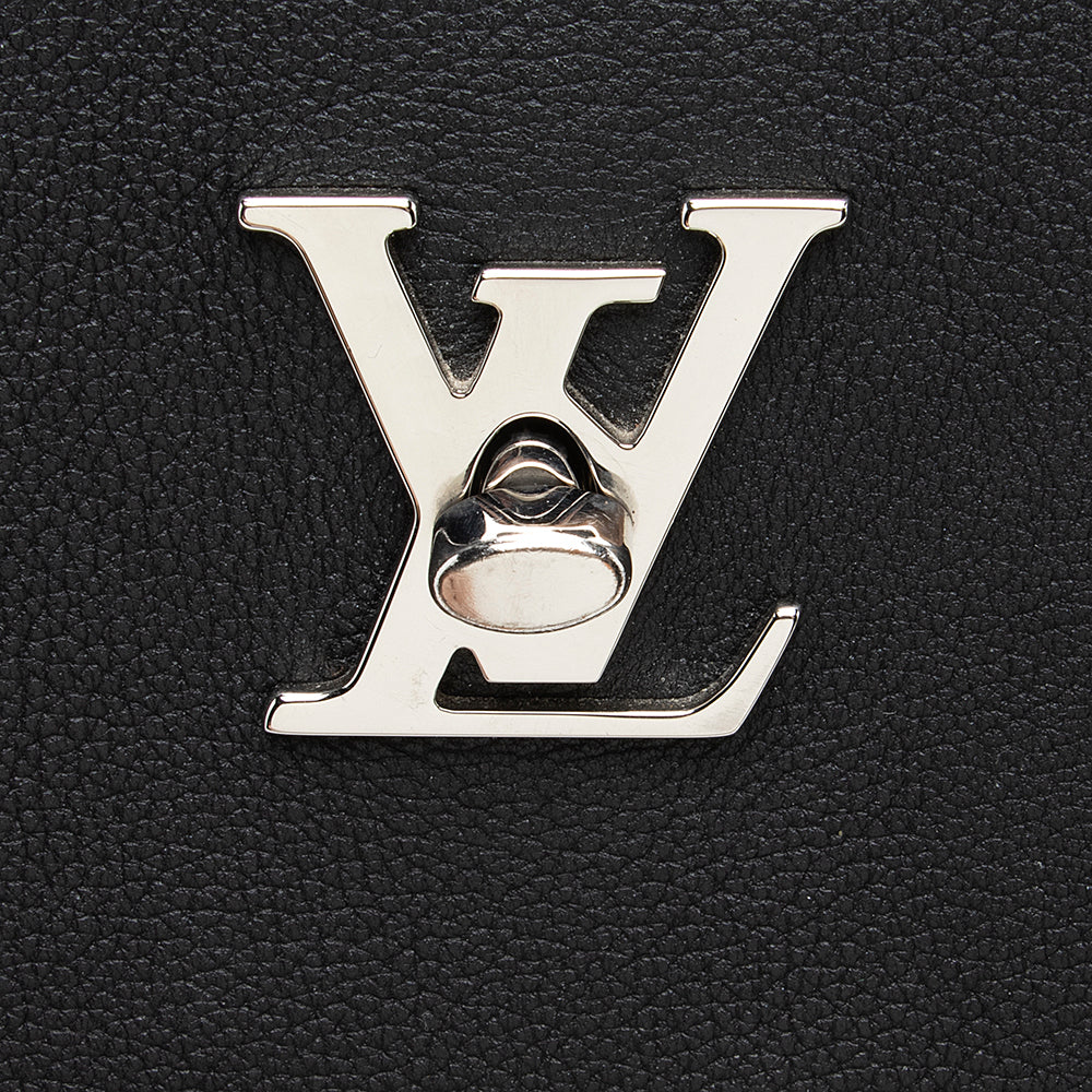 Louis Vuitton Calfskin Lockme Cabas Tote (SHF-18506)