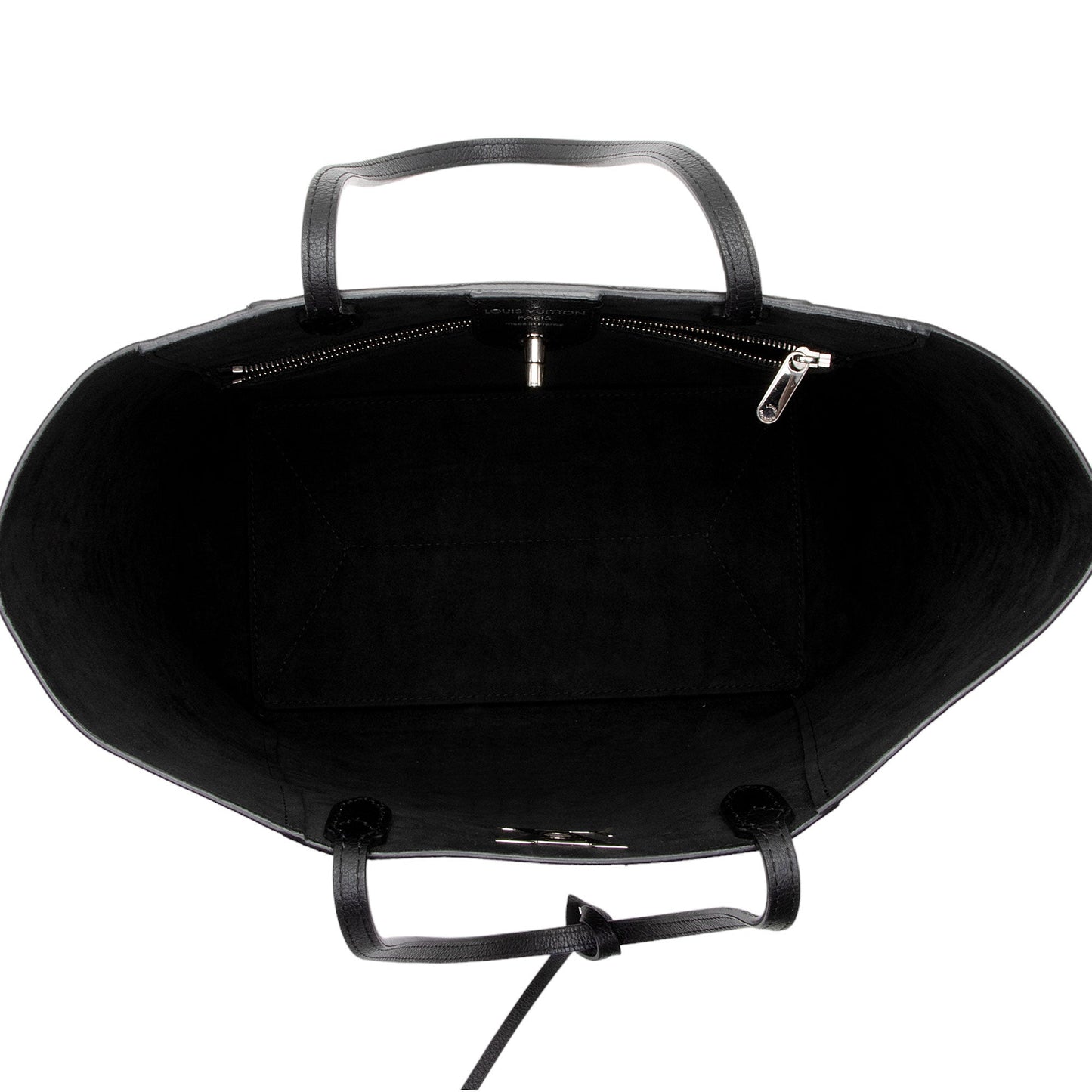 Louis Vuitton Calfskin Lockme Cabas Tote (SHF-hQ75XO)
