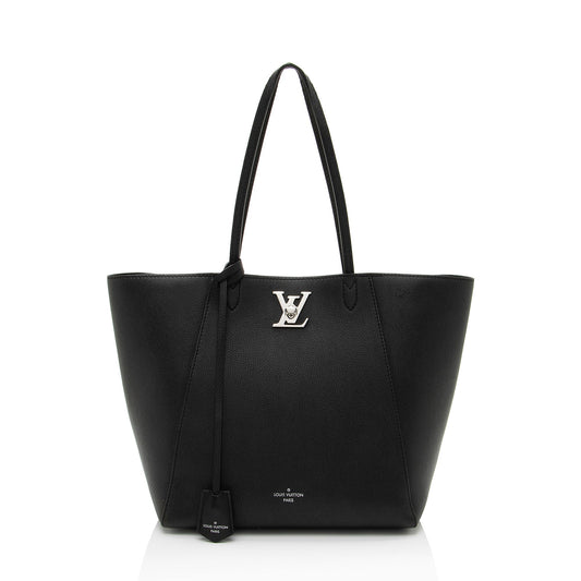 Louis Vuitton Calfskin Lockme Cabas Tote