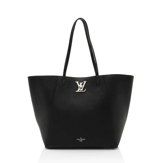 Louis Vuitton Calfskin Lockme Cabas Tote