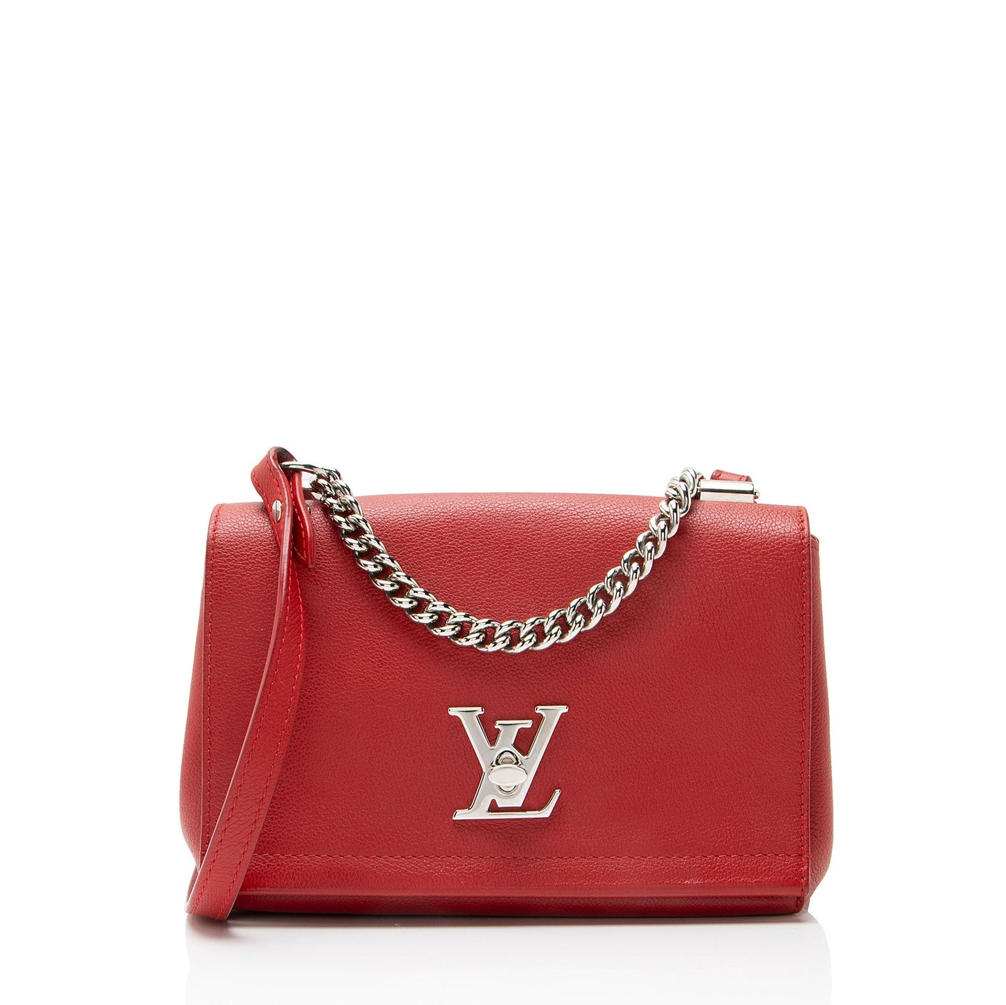 Louis Vuitton Calfskin Lockme II BB Shoulder Bag