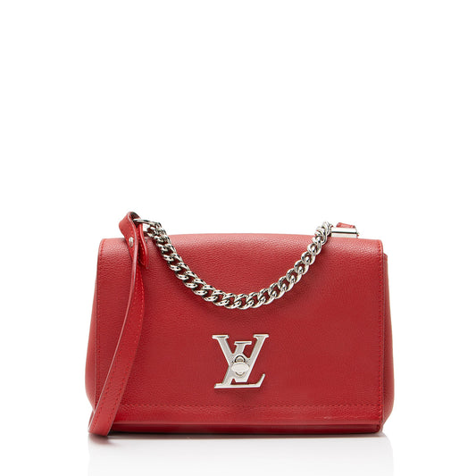 Louis Vuitton Calfskin Lockme II BB Shoulder Bag