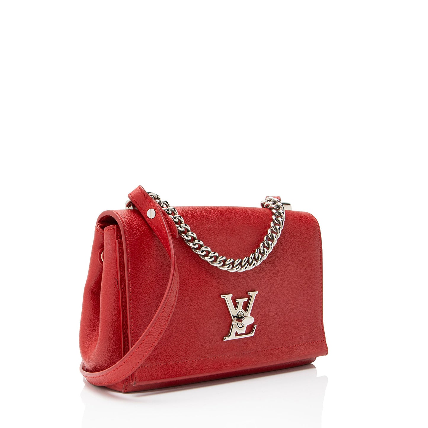 Louis Vuitton Calfskin Lockme II BB Shoulder Bag