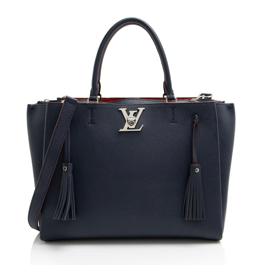 Louis Vuitton Calfskin Lockmeto Tote