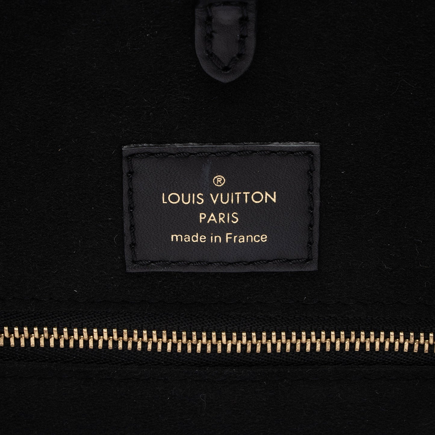 Louis Vuitton Calfskin Monogram Canvas Fold Tote MM
