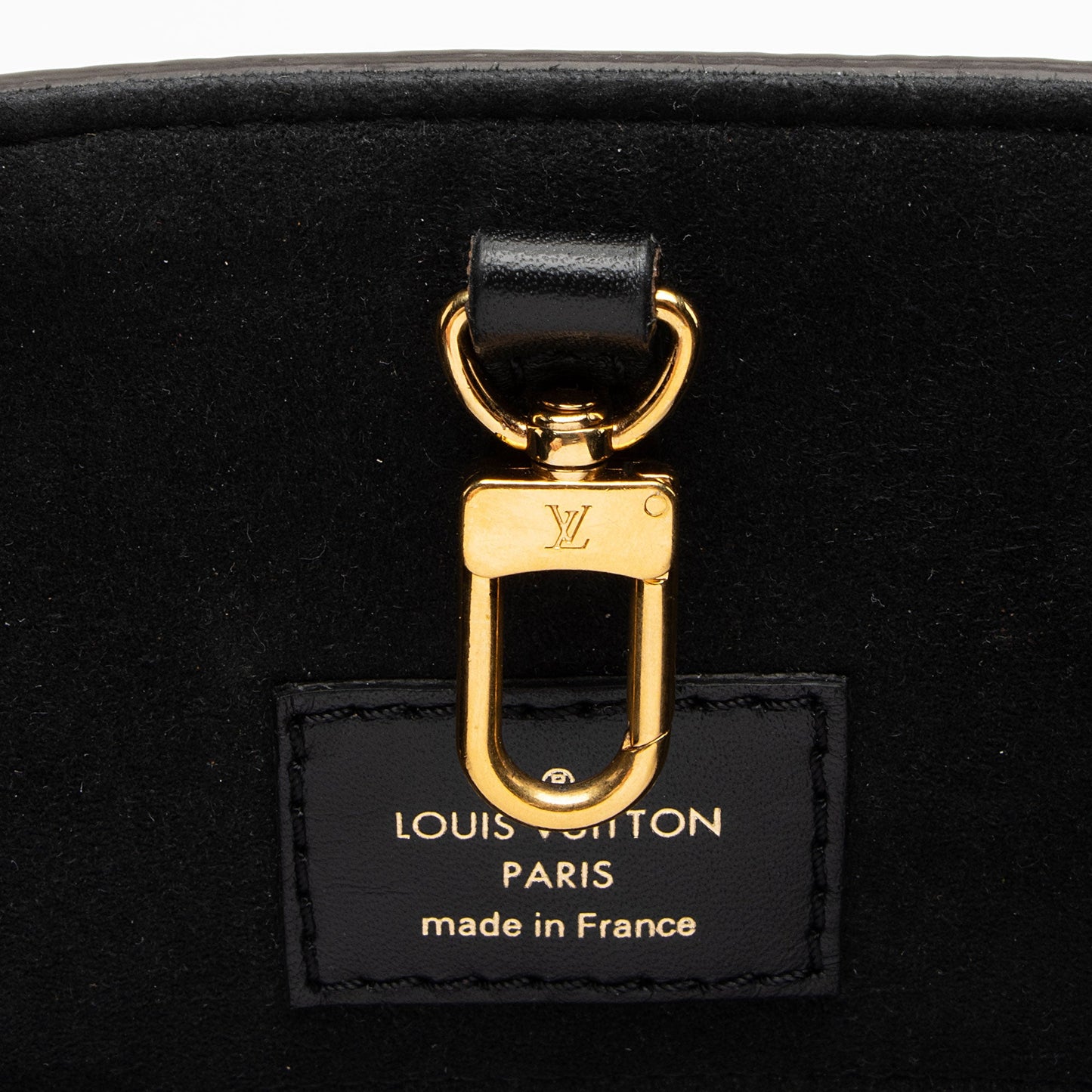 Louis Vuitton Calfskin Monogram Canvas Fold Tote MM