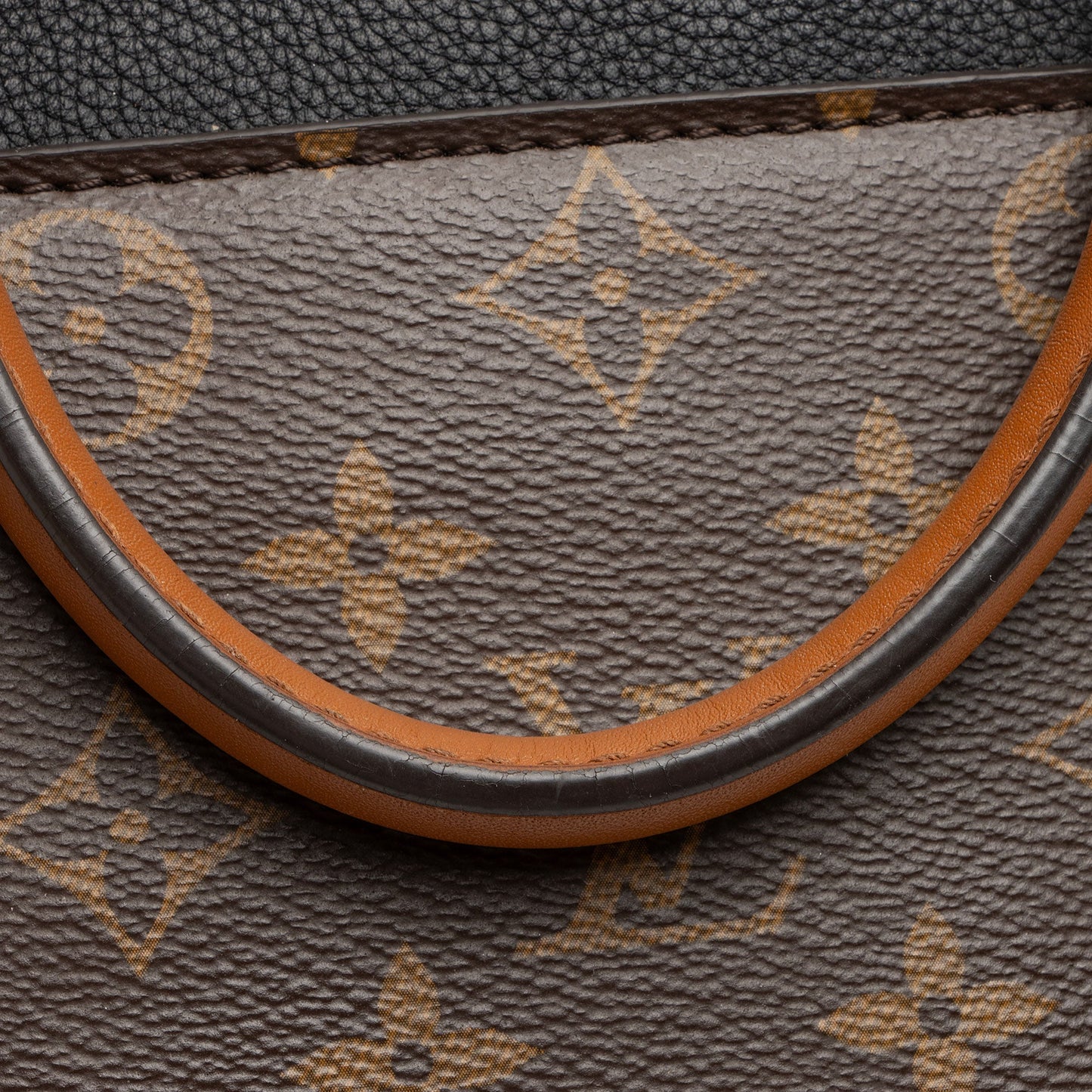 Louis Vuitton Calfskin Monogram Canvas Fold Tote MM