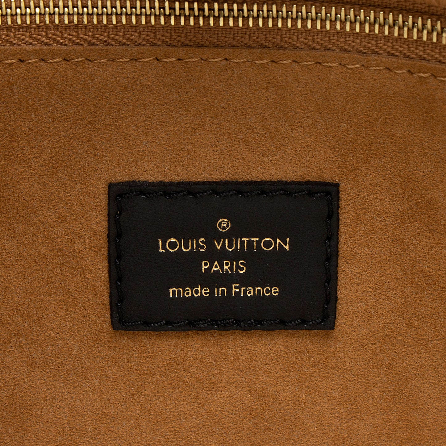 Louis Vuitton Calfskin Monogram Canvas On My Side MM Tote
