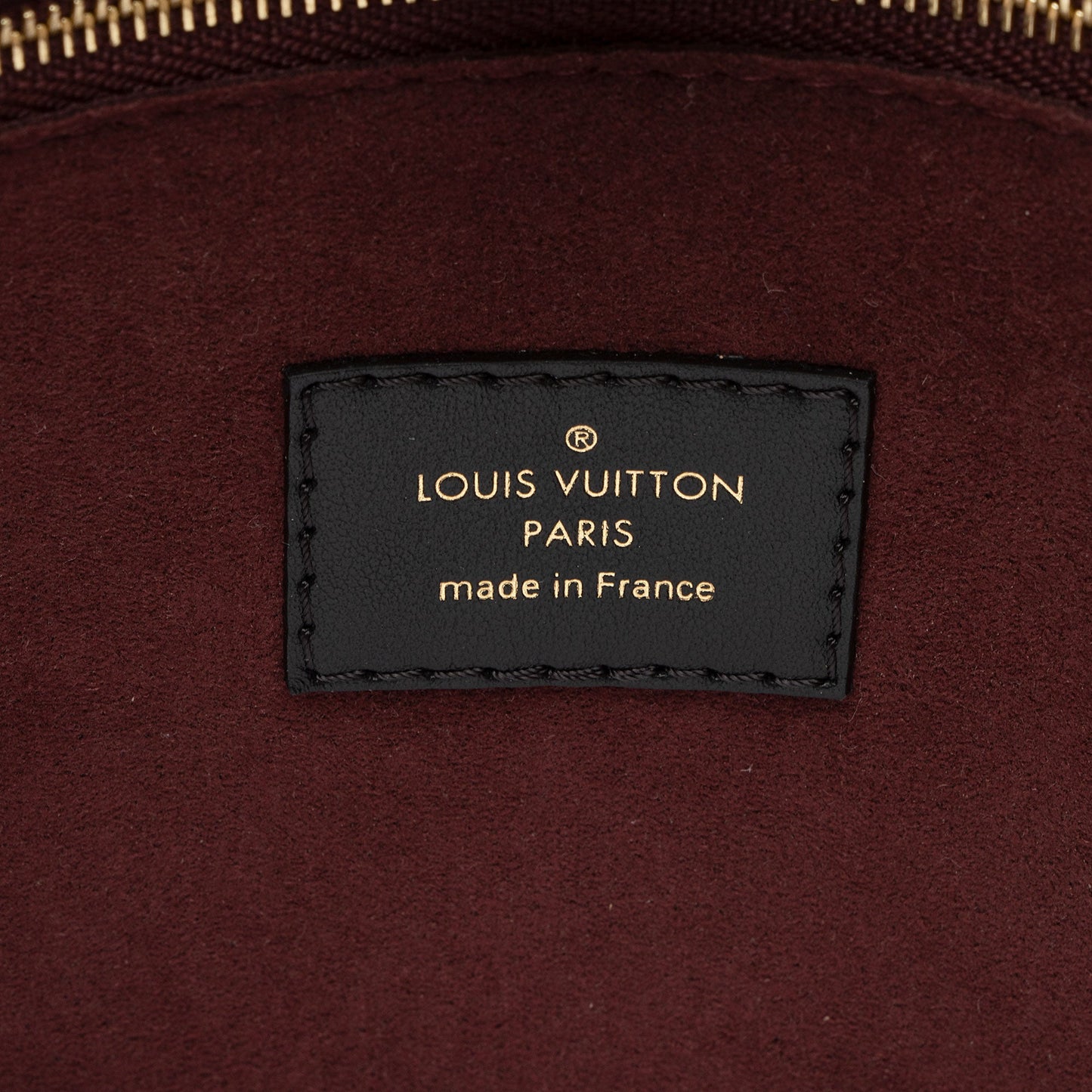 Louis Vuitton Calfskin Monogram Canvas On My Side MM Tote