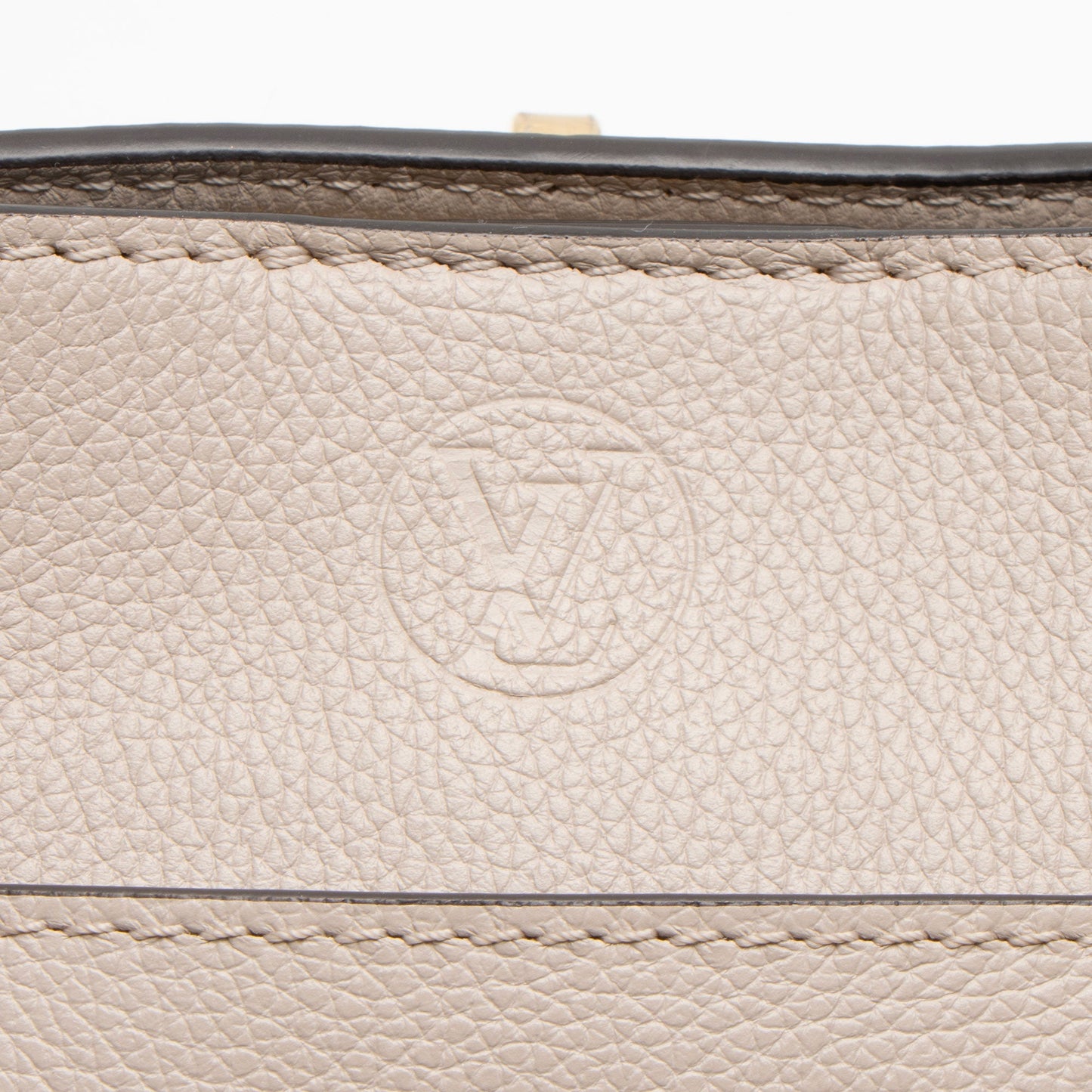 Louis Vuitton Calfskin Monogram Canvas On My Side PM Tote