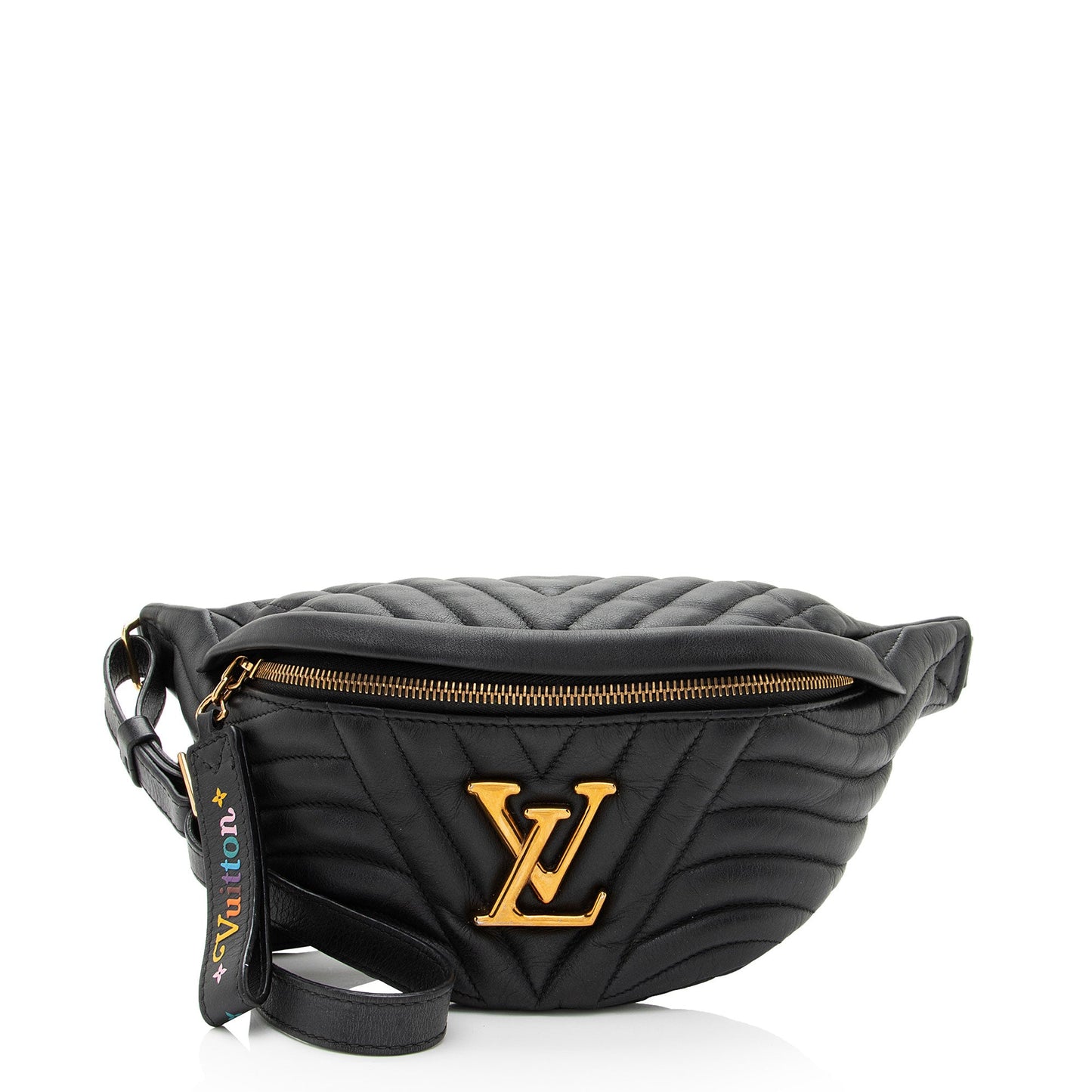Louis Vuitton Calfskin New Wave Bumbag (SHF-Skd5to)