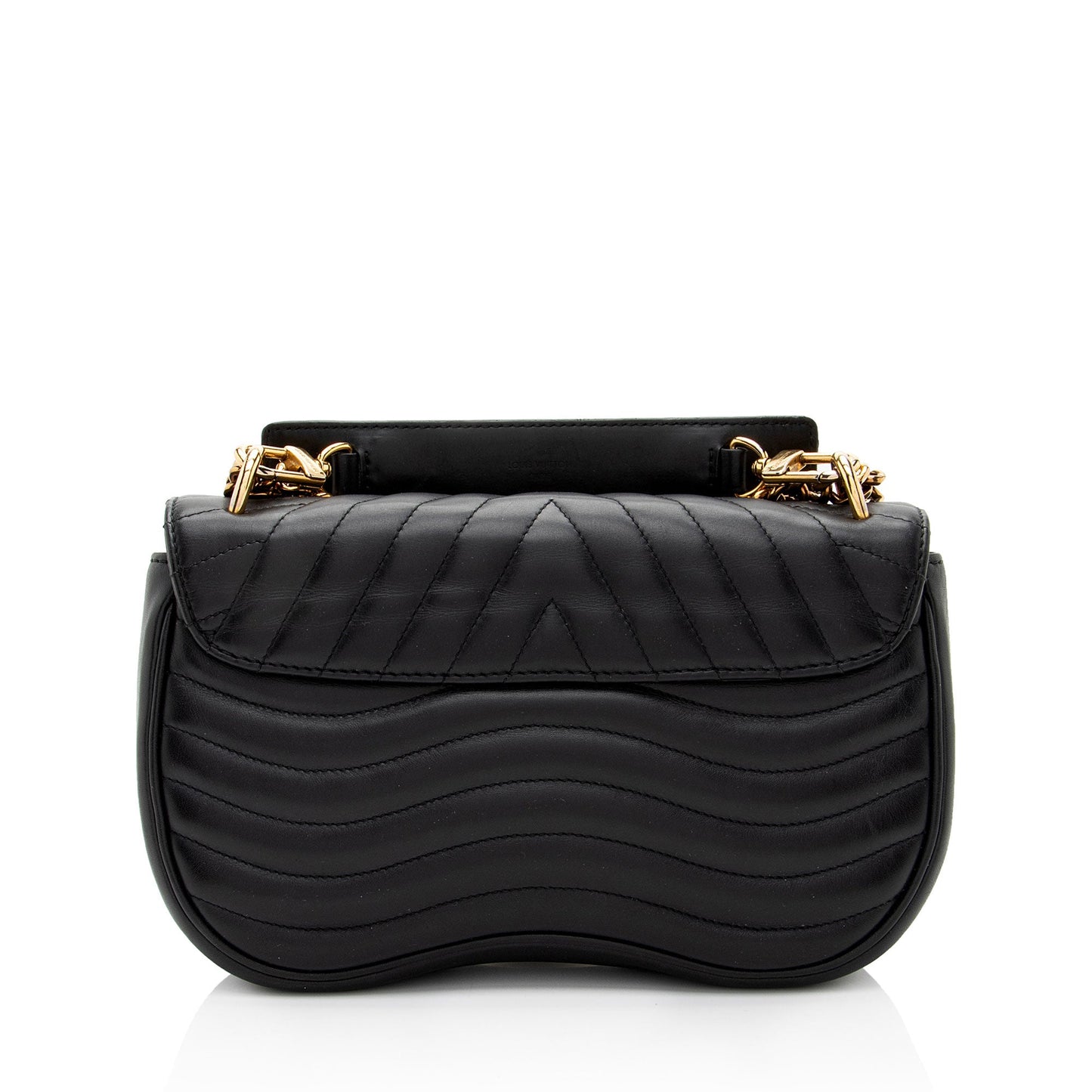 Louis Vuitton Calfskin New Wave Chain MM Shoulder Bag