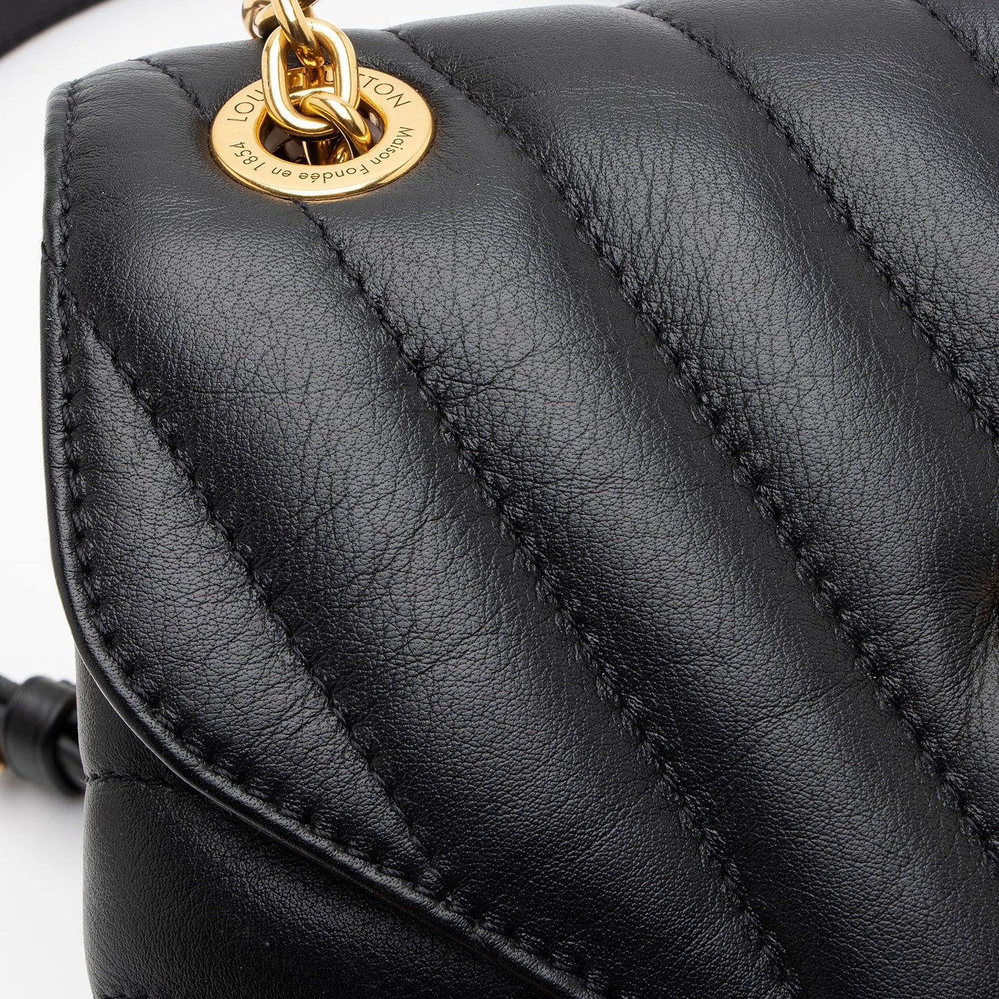 Louis Vuitton Calfskin New Wave Chain Shoulder Bag