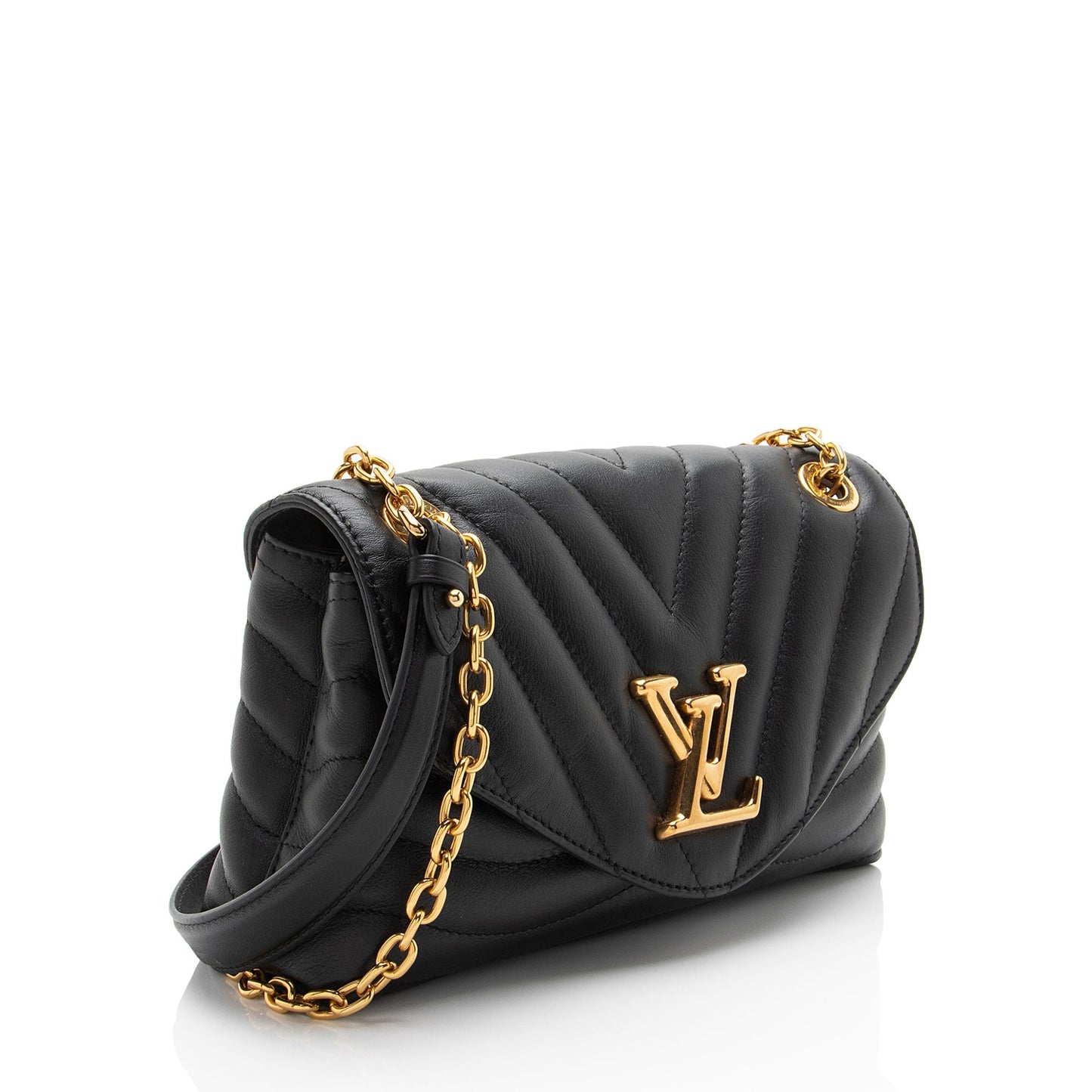 Louis Vuitton Calfskin New Wave Chain Shoulder Bag