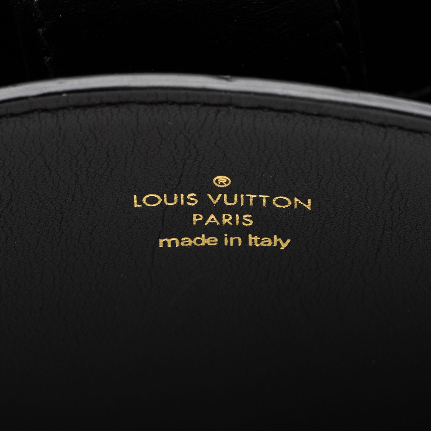 Louis Vuitton Calfskin Studded Marly PM Tote
