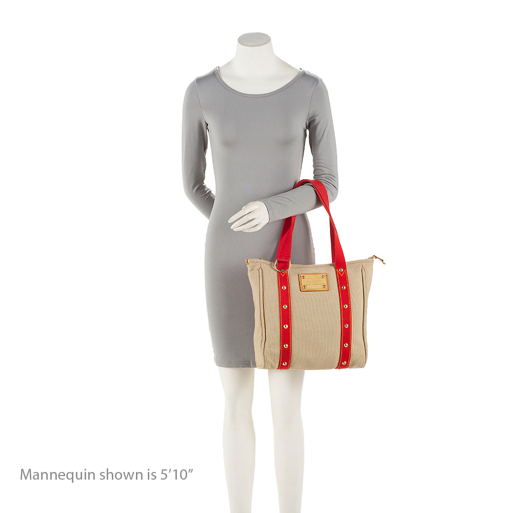 Louis Vuitton Vintage Canvas Antigua Cabas MM Tote