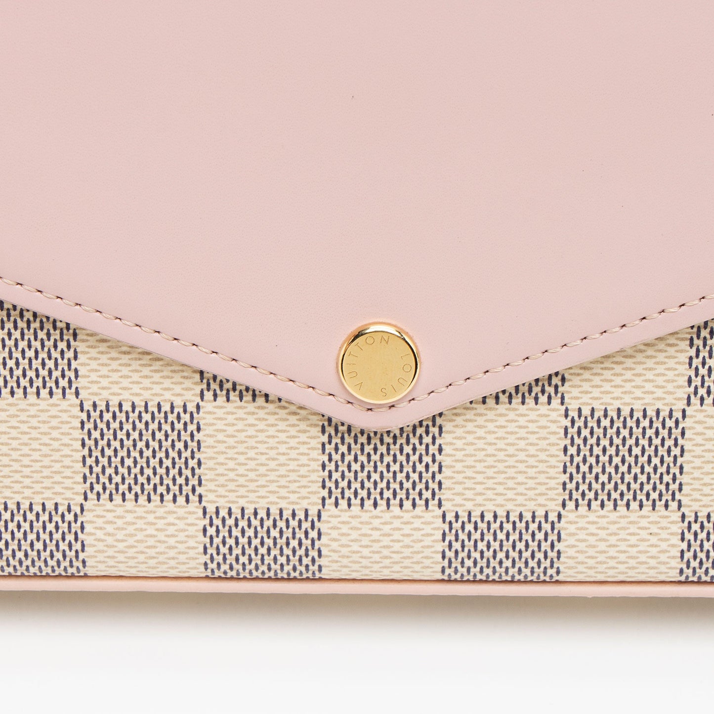 Louis Vuitton Damier Azur Calfskin Felicie Pochette