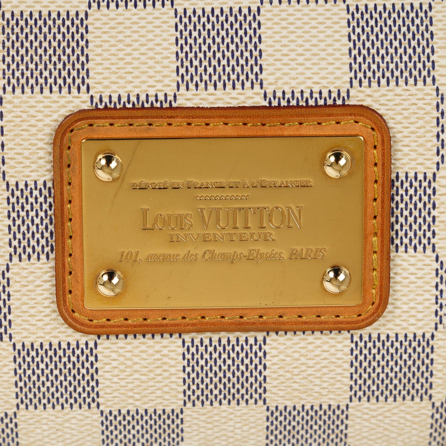 Louis Vuitton Damier Azur Eva Clutch